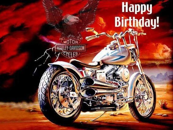 Поздравления С Днем Рождения Мужчине С Мотоциклом