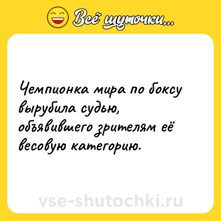 Шутка: Чемпионка мира по боксу вырубила судью, объявившего зрителям её весовую категорию.