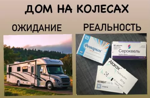 Твои планы на отпуск vs реальность 🚐💊 - ДОМ НА КОЛЕСАХ ОЖИДАНИЕ РЕАЛЬНОСТЬ