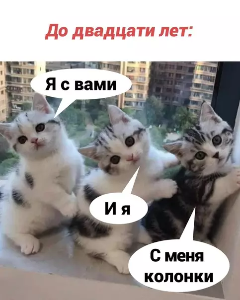 Смешная картинка №594156 Kaк понять, чтo ты cтap