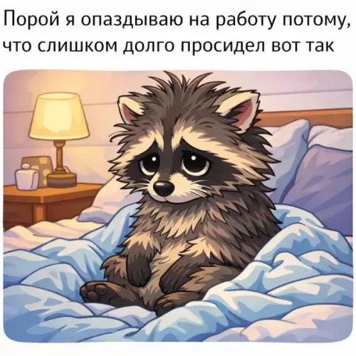 Когда слишком долго сидишь в постели