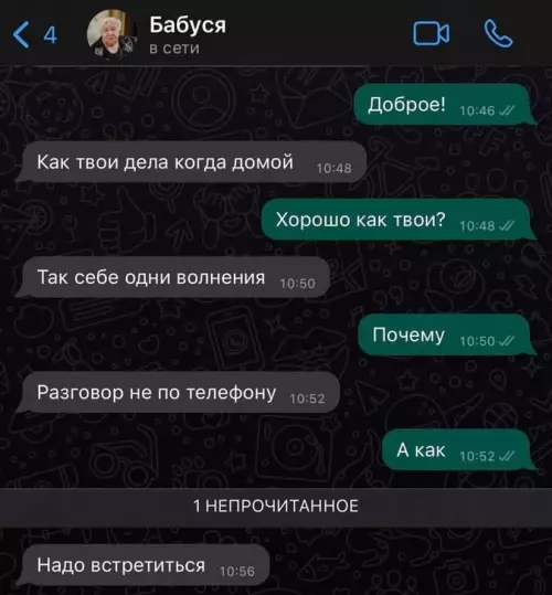 Смешной чат с бабушкой