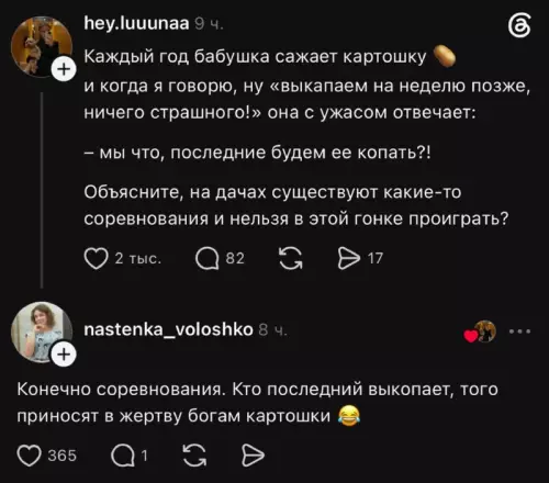 Бабки и картоха 🥔😂 - Каждый год бабушка сажает картошку и когда я говорю, ну
