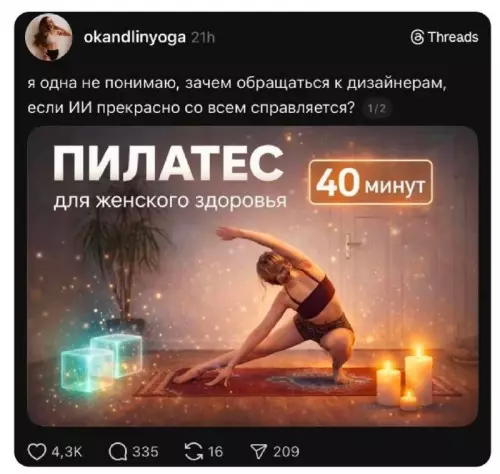 Дизайнеры, держитесь! 🤖🎨 - я одна не понимаю, зачем обращаться к дизайнерам, если ИИ