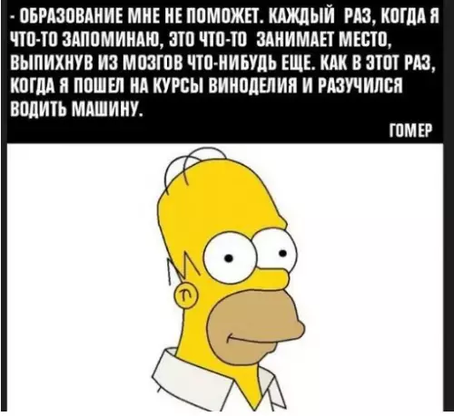 Смешная картинка №240824 Образование не поможет