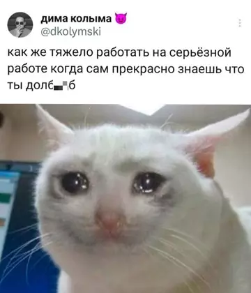 Смешная картинка №749616 Печально Работа