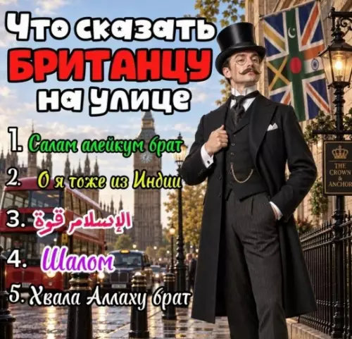 Как выжить в Лондоне и не спалиться 🇬🇧😂 - Что сказать БРИТАНЦУ на улице 1. Салам алейкум брат 2.