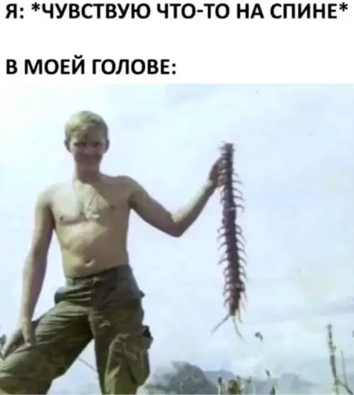 Осторожно, спойлер: это будет страшно! 😱 - Я: ЧУВСТВУЮ ЧТО-ТО НА СПИНЕ В МОЕЙ ГОЛОВЕ: