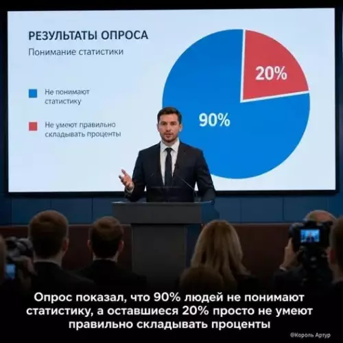 Математика вышла из чата 🤡📊 - РЕЗУЛЬТАТЫ ОПРОСА Понимание статистики Не понимают статистику 90 Не умеют