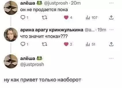 Смешная картинка №732181 Пока пока переписка