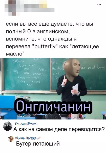 Смешная картинка №619155 Macляннaя мyxa