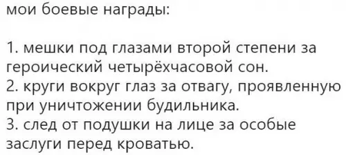 Смешная картинка №502683 Ветеран спальных действий
