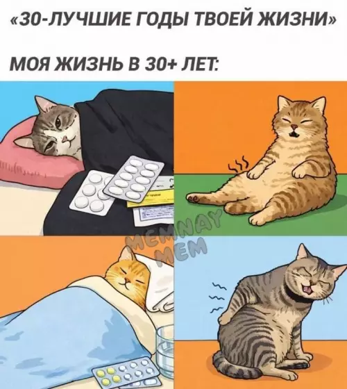 Смешные моменты жизни после 30