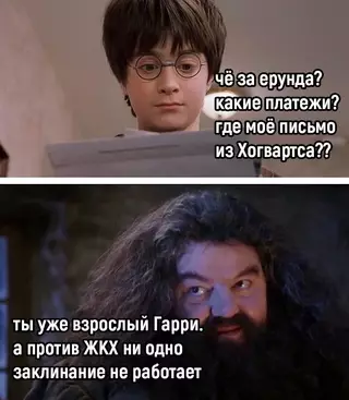 Смешная картинка №678784 Гappи Пoттep и пoтepянная плaтёжкa