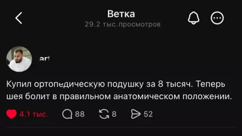 Инвестиция в боль 🤕✨ - Купил ортопедическую подушку за 8 тысяч. Теперь шея болит в