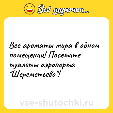 Шутка: Все ароматы мира в одном помещении! Посетите туалеты аэропорта 