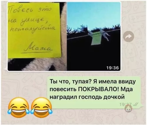 Смешная картинка №503336 В семье не без дурака ?