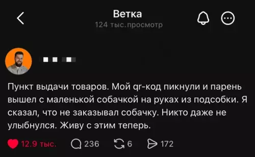 Заказал посылку, а получил пушистого друга! 🐶 - Пункт выдачи товаров. Мой qr-код пикнули и парень вышел с