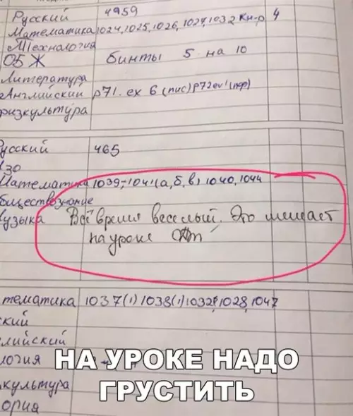 Смешная картинка №203450 школа