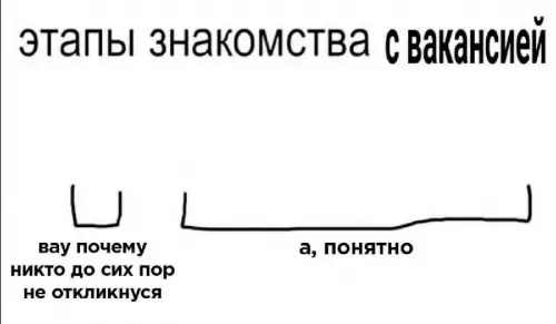 Ожидание vs Реальность при поиске работы 😂 - этапы знакомства с вакансией вау почему никто до сих пор