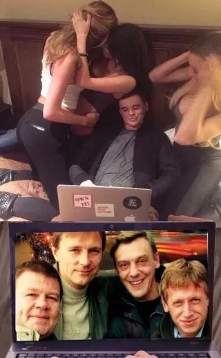 Смешная картинка №711383 Сейчас бы «Улицы разбитых фонарей» пересмотреть, а не вот это вот всё…