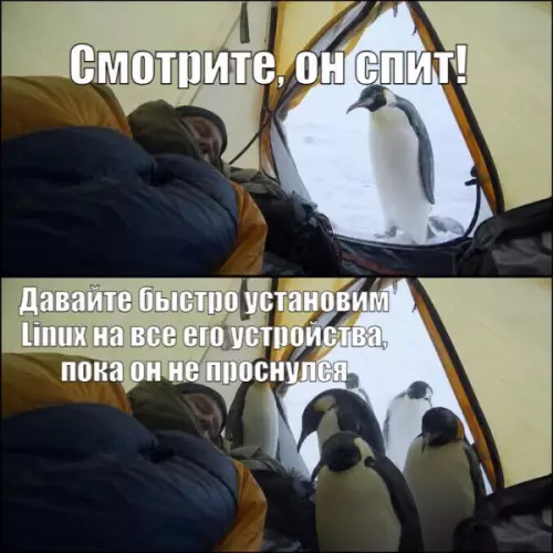 Операция Линукс под прикрытием 🐧💻 - Смотрите, он спит! Давайте быстро установим Linux на все его