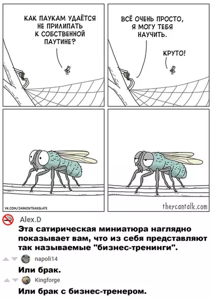 Смешная картинка №502438 Вся суть бизнес - тренингов
