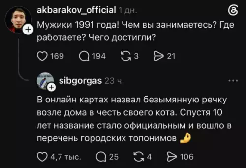 Кот — легенда, а ты кто? 😎 - Мужики 1991 года! Чем вы занимаетесь? Где работаете? Чего достигли?