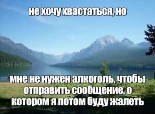 Трезвый разум — это суперсила! 💪😎 - не хочу хвастаться, но мне не нужен алкоголь, чтобы отправить
