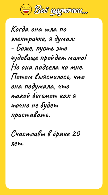 Когда она шла по электричке, я думал: -