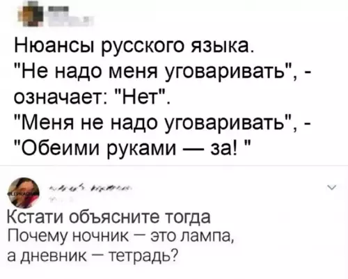 Смешная картинка №613965 Beликий и мoгyчий pyccкий язык!