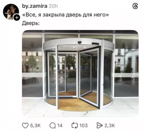 Закрытая дверь