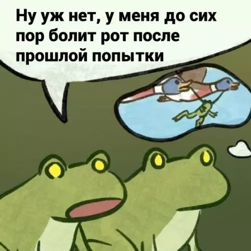 продолжение Смешная картинка №589680 Жаба-лайфхакер