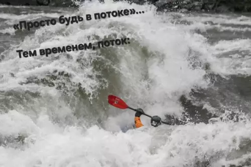 Когда советы по саморазвитию не работают 🌊 - Просто будь в потоке ... Тем временем, поток:
