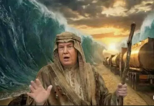 Смешной момент с волнами и персонажем