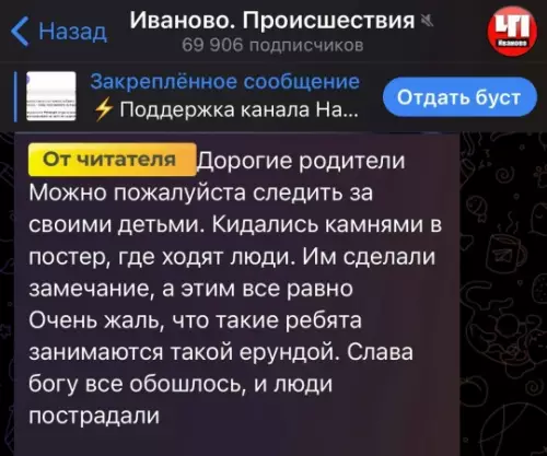 Родители, вы где? 🤦‍♂️ камни и постеры - От читателя: Дорогие родители Можно пожалуйста следить за своими детьми.