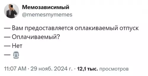 Смешная картинка №738069 Оплакиваемый отпуск отпуск