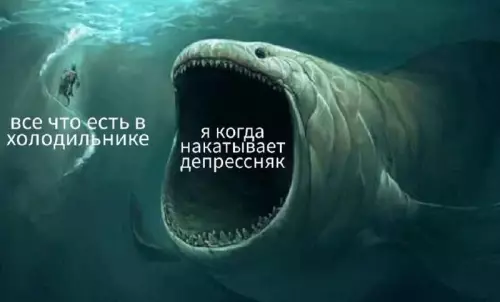 Депрессия и холодильник - все что есть в холодильнике я когда накатывает депрессняк