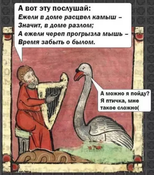 Смешная картинка №655727 птичка, стихи