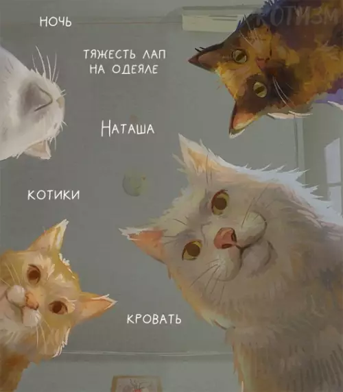 продолжение Смешная картинка №563383 Блок по-котовски