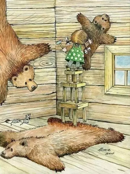 Смешная картинка №437298 — Kаша им невкусная... маша и медведи