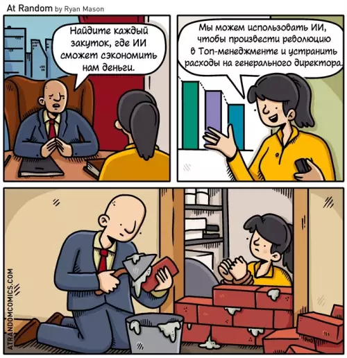ИИ заменит босса? 🤖🤡 - Найдите каждый закуток, где ИИ сможет сэкономить нам деньги. Мы