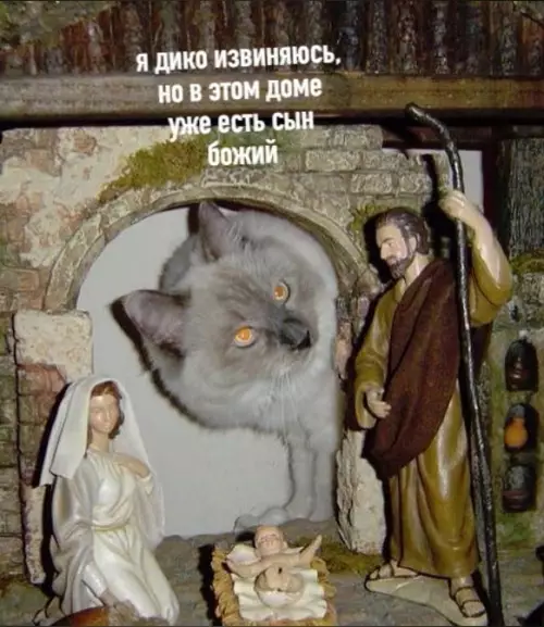 Смешная картинка №619669 Вырезанная сцена из Евангелие