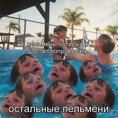 Тот самый идеальный пельмень 🥟✨ - пельмень, который я достал попробовать остальные пельмени