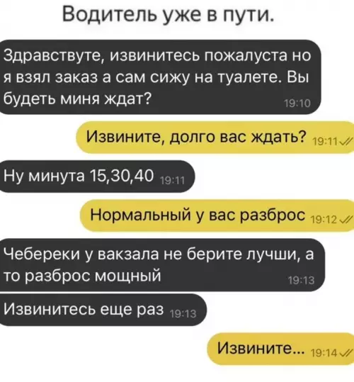 Смешная картинка №713303 На всякий случай, извините переписка