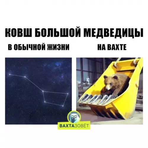 Смешная картинка №698785 Подписывайся на канал где ты сможешь отдохнуть и расслабиться почитать неформальные новости о вахте и обсудить их в комментарияхМемы шутки и медведи в ленте телеграмканала        ВАХТА ЗОВЁТ          Реклама АО ГАЗСТРОЙПРОМ  ИНН