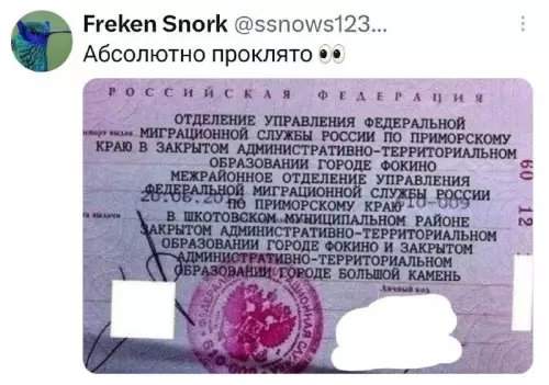 Бюрократический ад или как не сойти с ума 😵‍💫 - РОССИЙСКАЯ ФЕДЕРАЦИЯ ОТДЕЛЕНИЕ УПРАВЛЕНИЯ ФЕДЕРАЛЬНОЙ МИГРАЦИОННОЙ СЛУЖБЫ РОССИИ ПО ПРИМОРСКОМУ