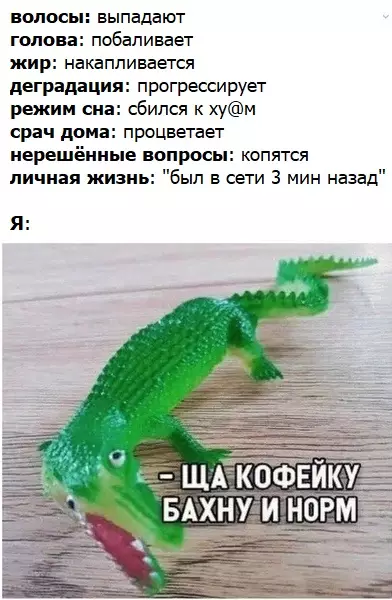 Смешная картинка №370050 Когда спрашивают, как у меня дела