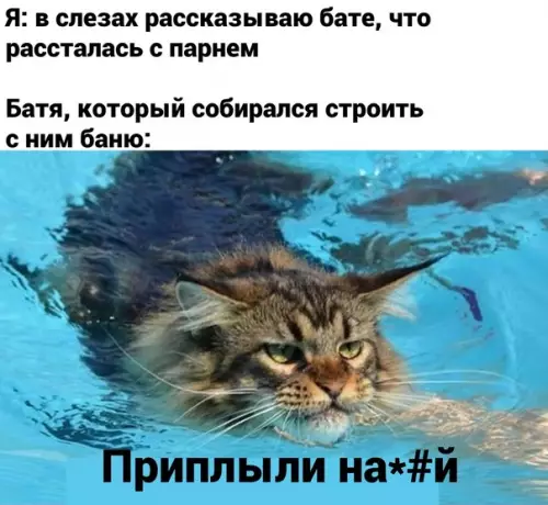 Смешная картинка №602391 Paccтaлиcь бы пocлe бaни, в чeм пpoблeма?