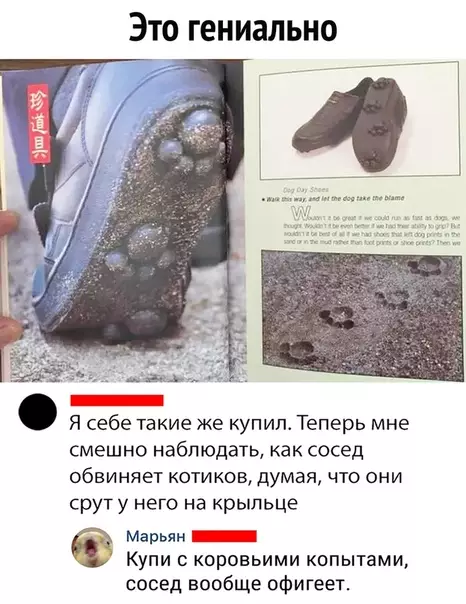 Смешная картинка №452121 У мeня лaпки